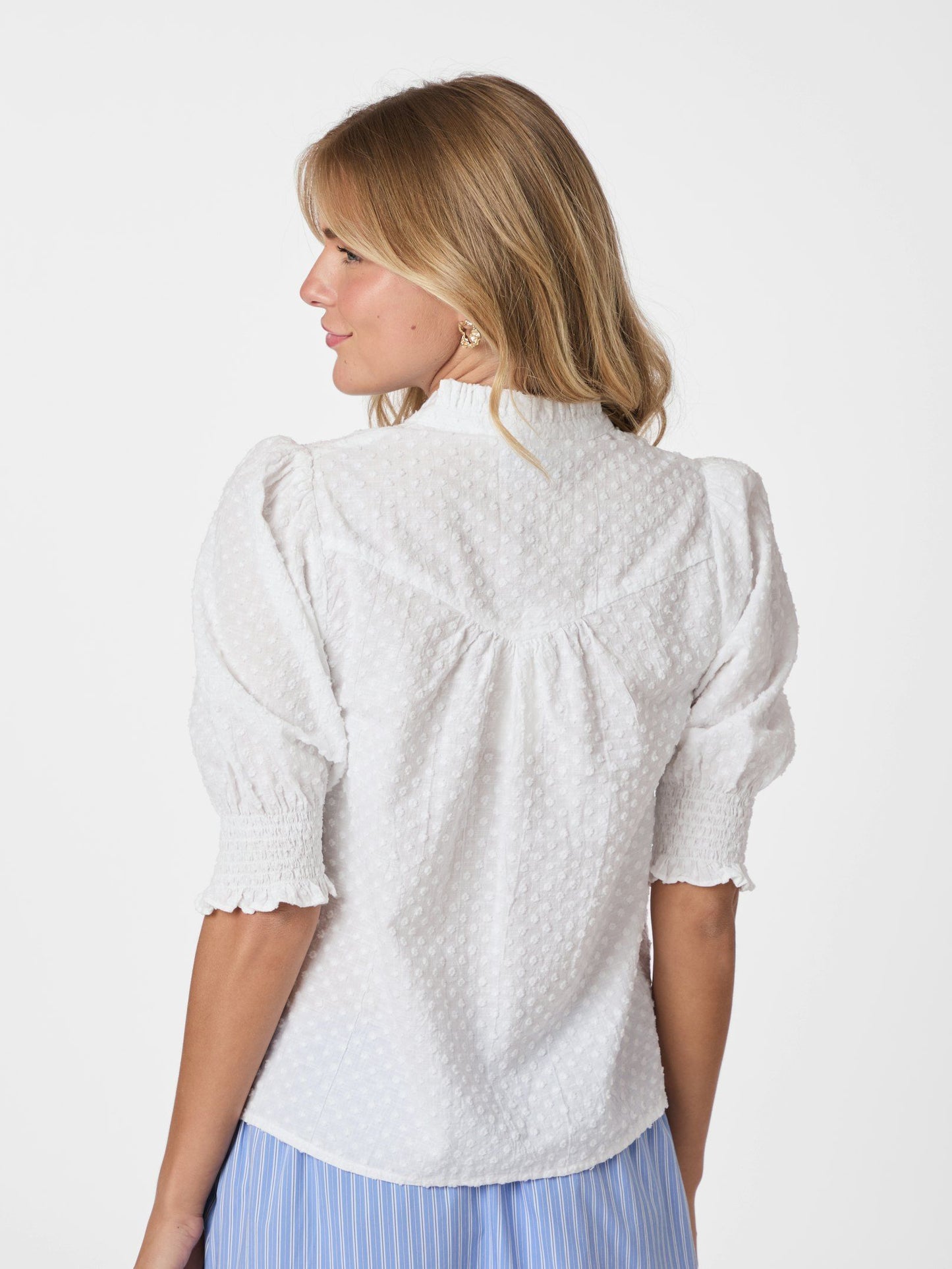 Diana B dobby blouse