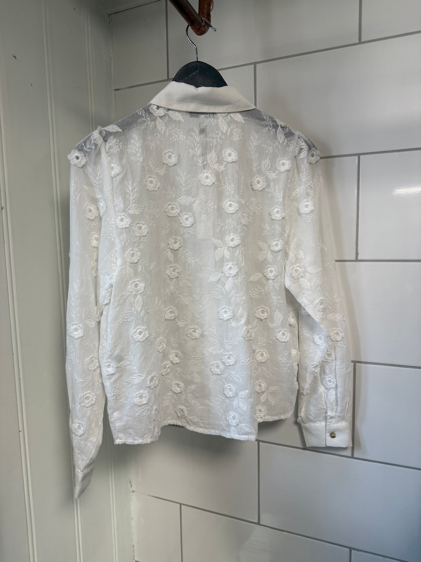 Minna Long Sleve - Hvit