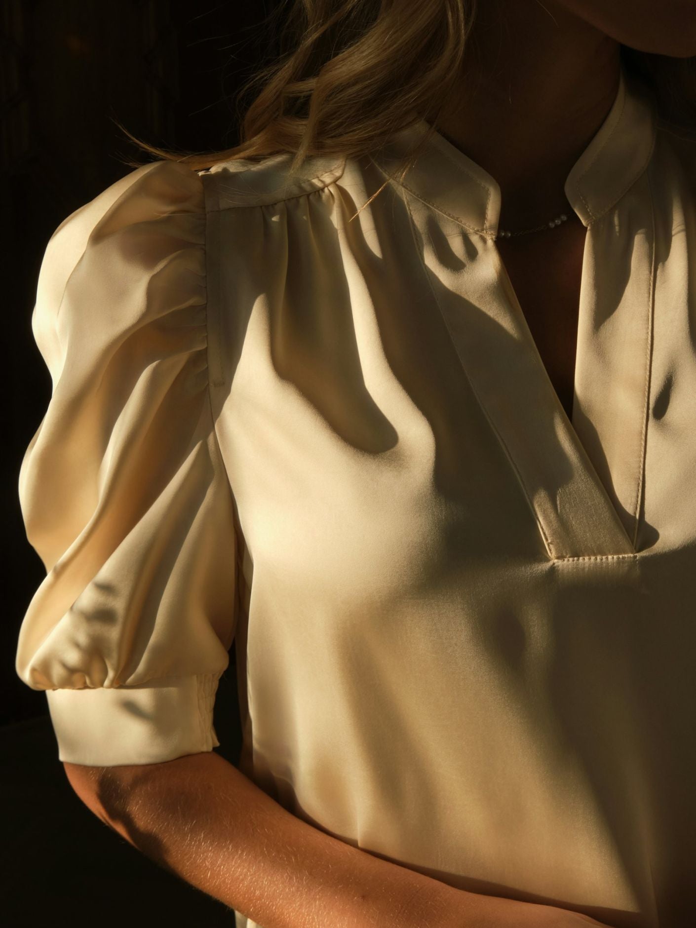 Roella Heavy Sateen Blouse