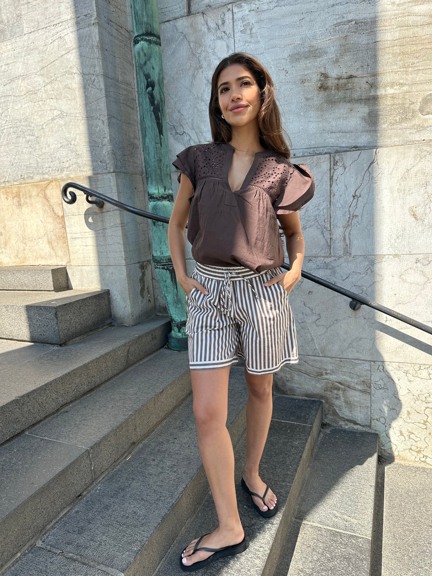 Lis brown stripe