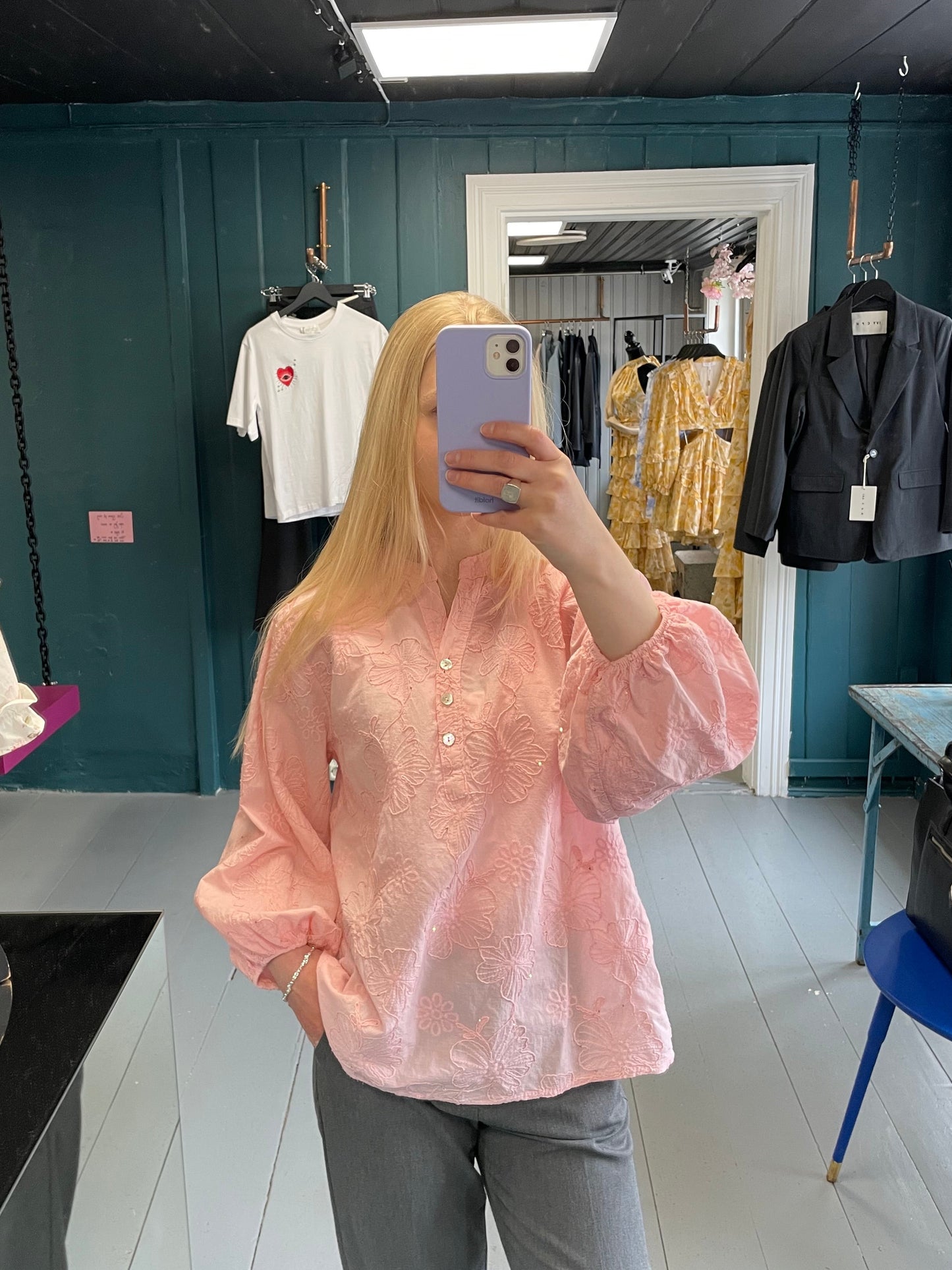Pink Shirt Bling