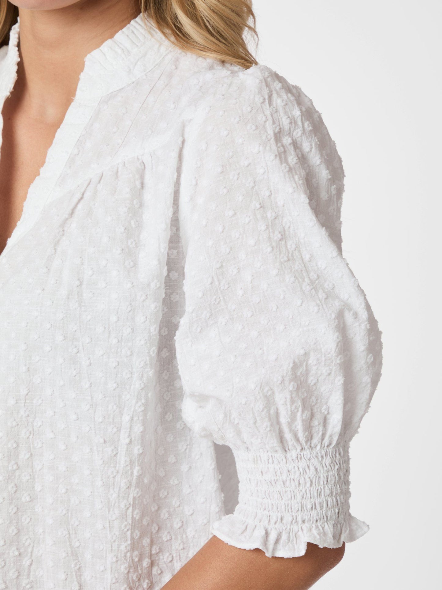 Diana B dobby blouse