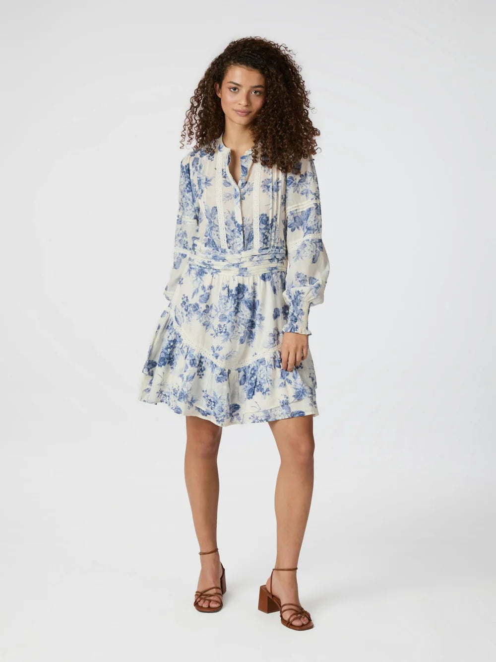Roberta flower flow dress