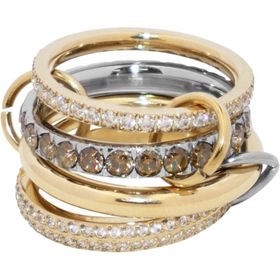 Crystal Stack Ring