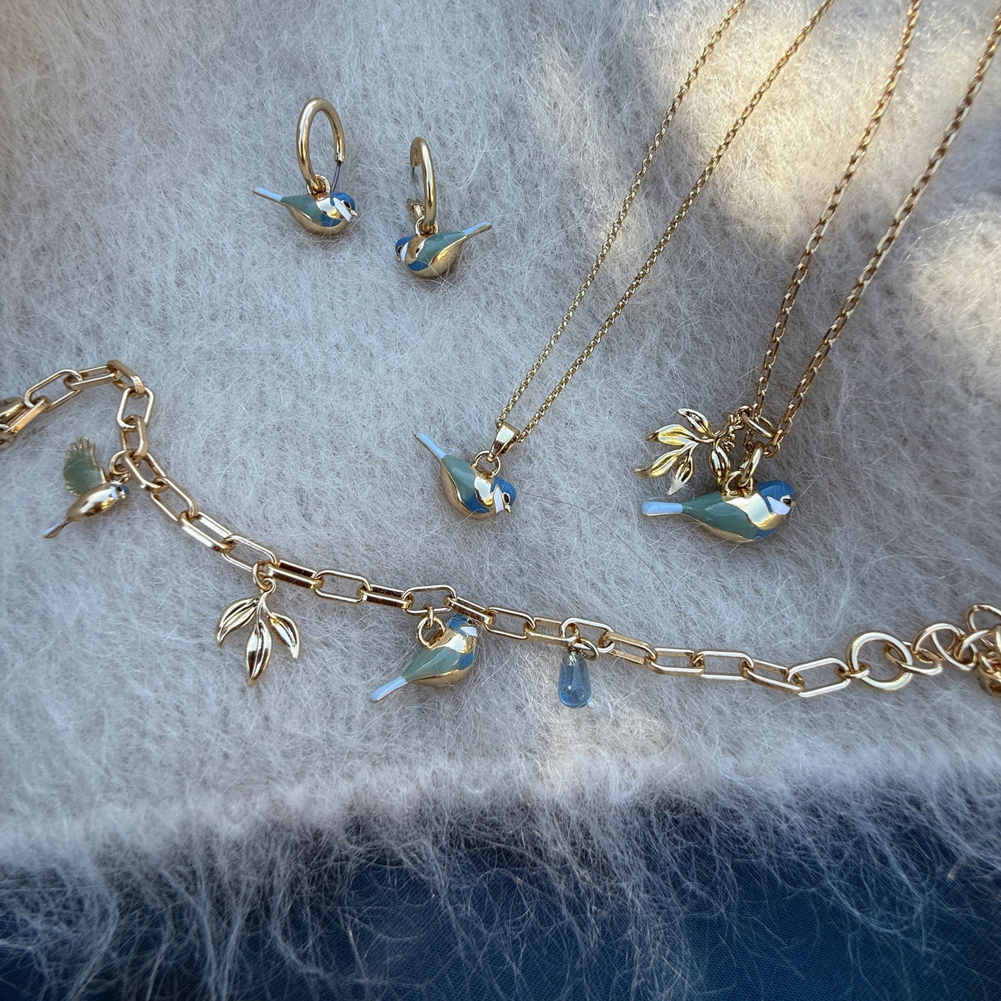 Blue Tip Necklace