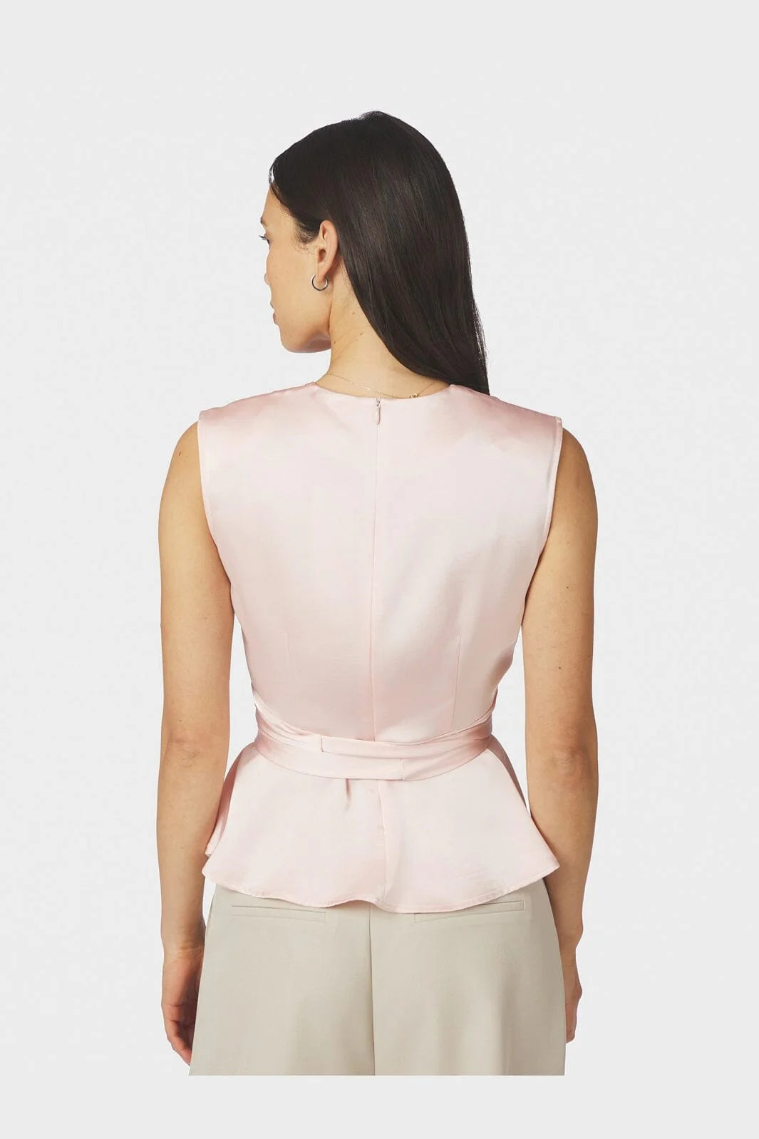 Risetta heavy sateen top