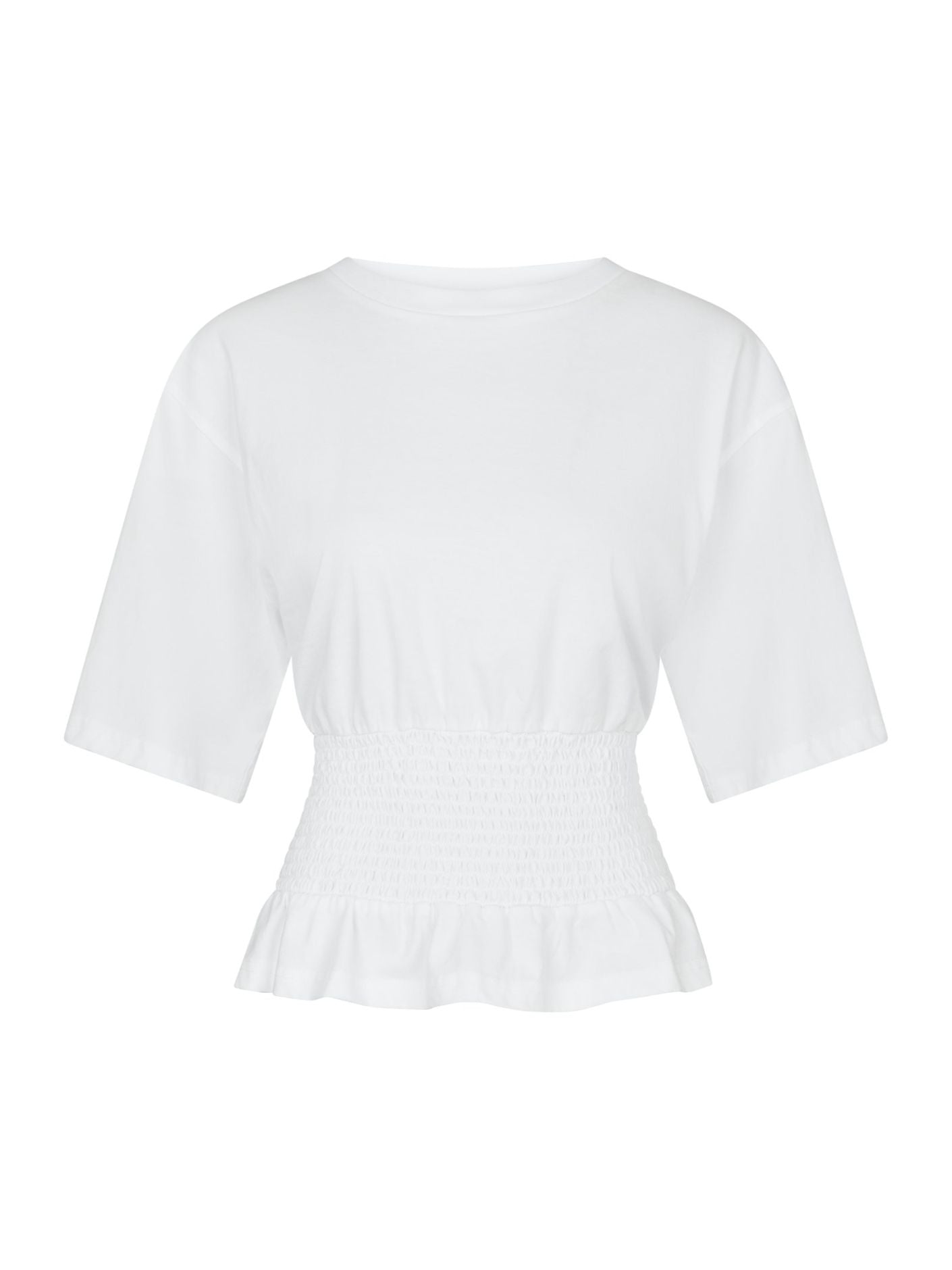 Dray boxy smock top