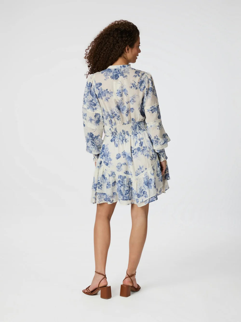 Roberta flower flow dress