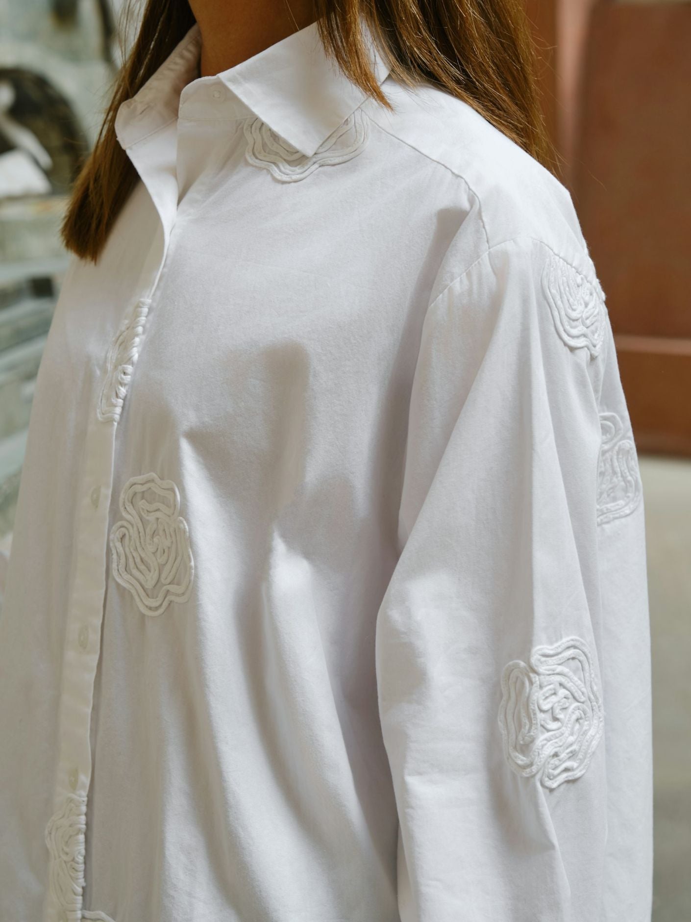 Dalma Dori emb shirt