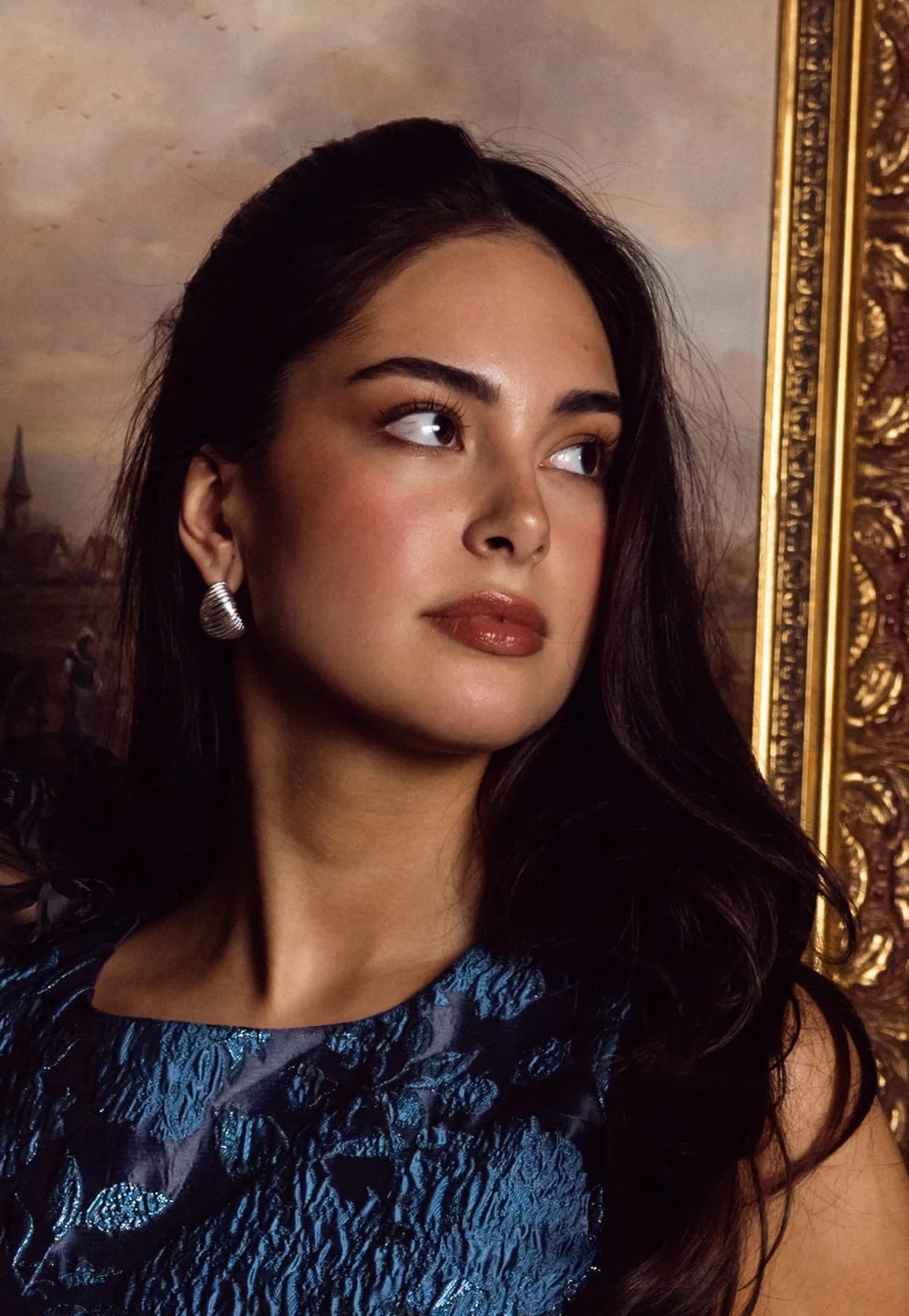 Erin earrings silver grande