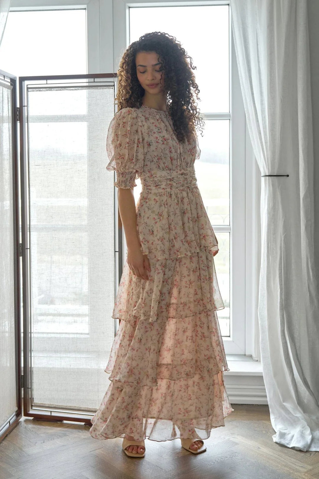 Sable Meadow Printed Dress