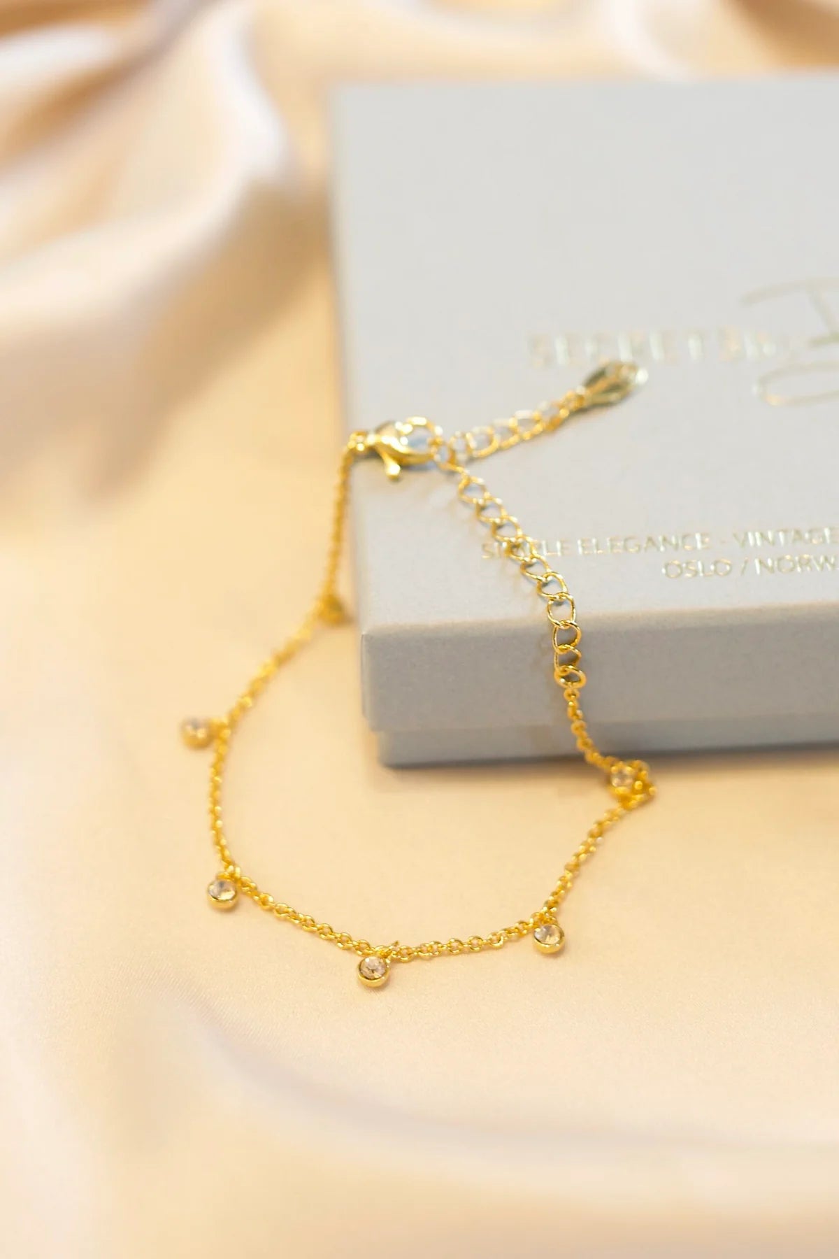 Lorena crystal armbånd