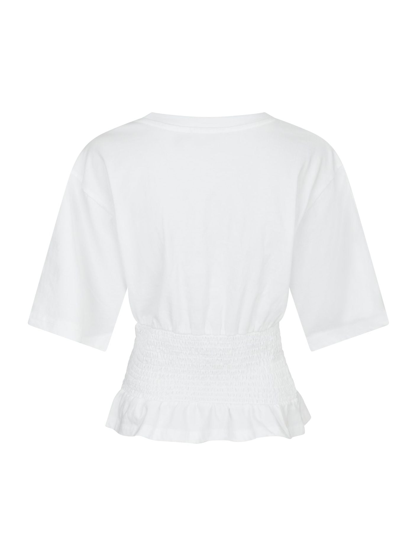 Dray boxy smock top