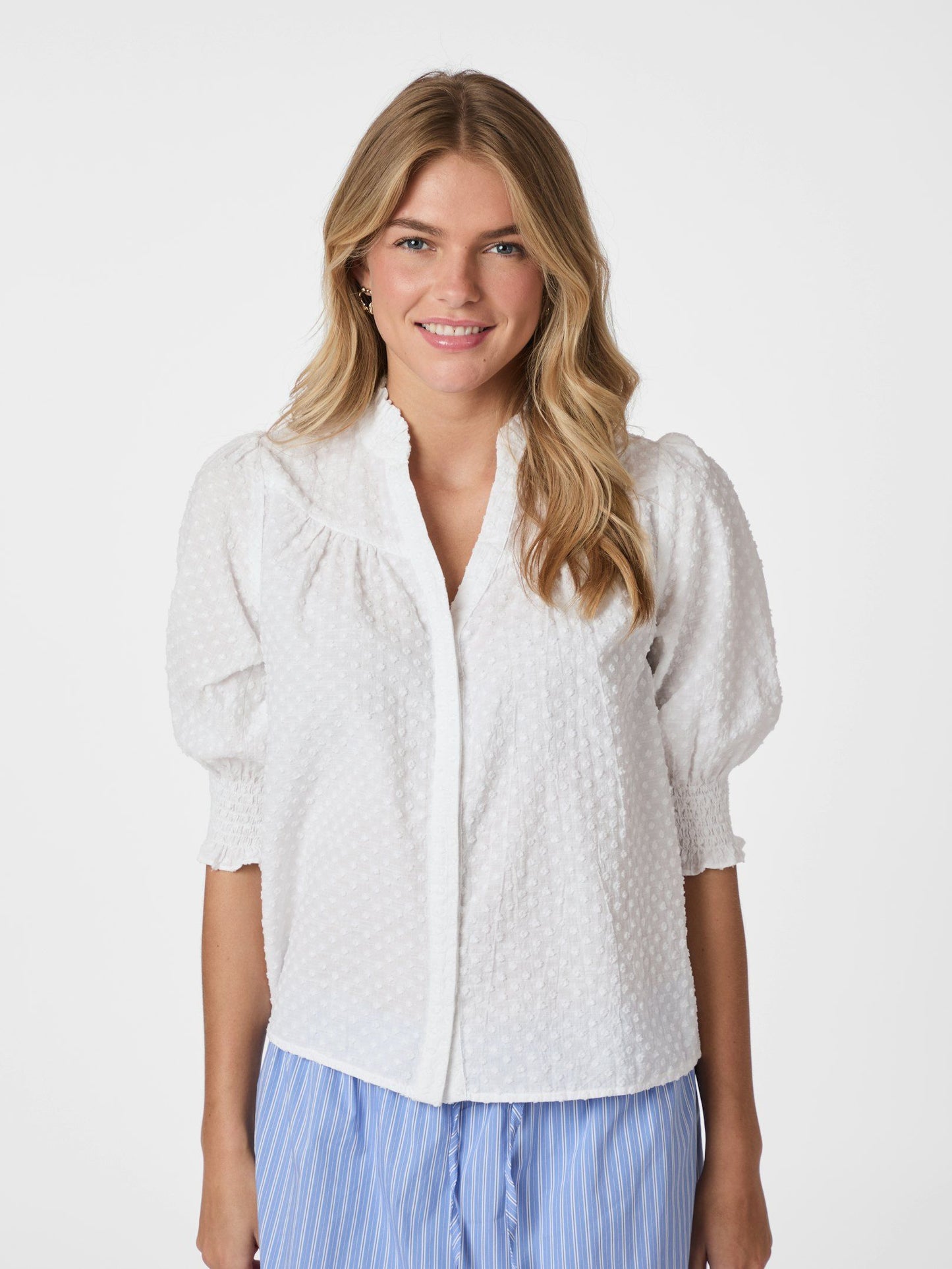Diana B dobby blouse