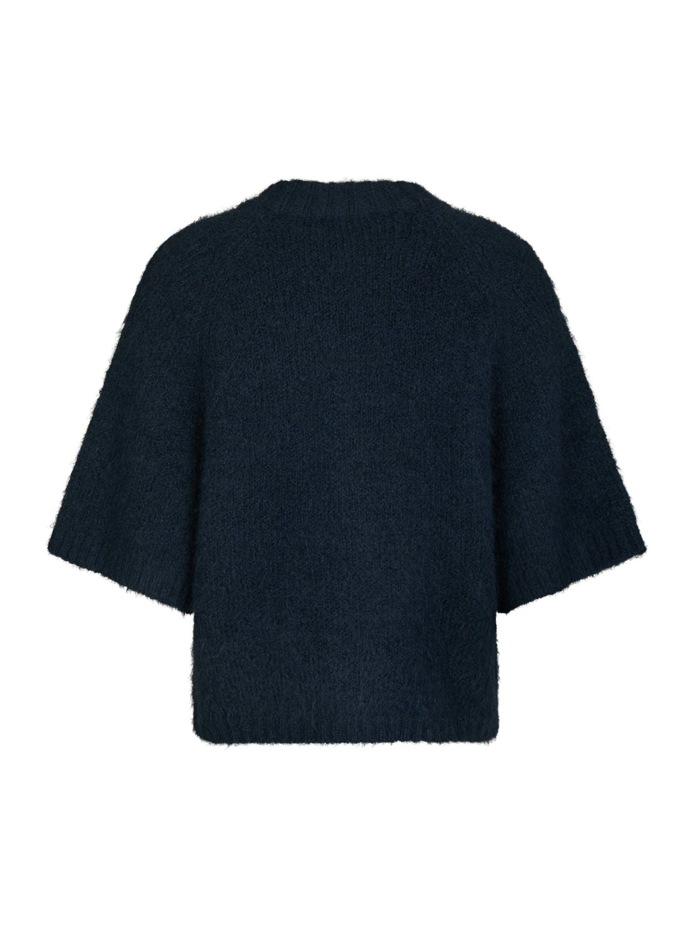 Benuta Fluffy Knit Cardigan Marineblå FORHÅNDSORDRE