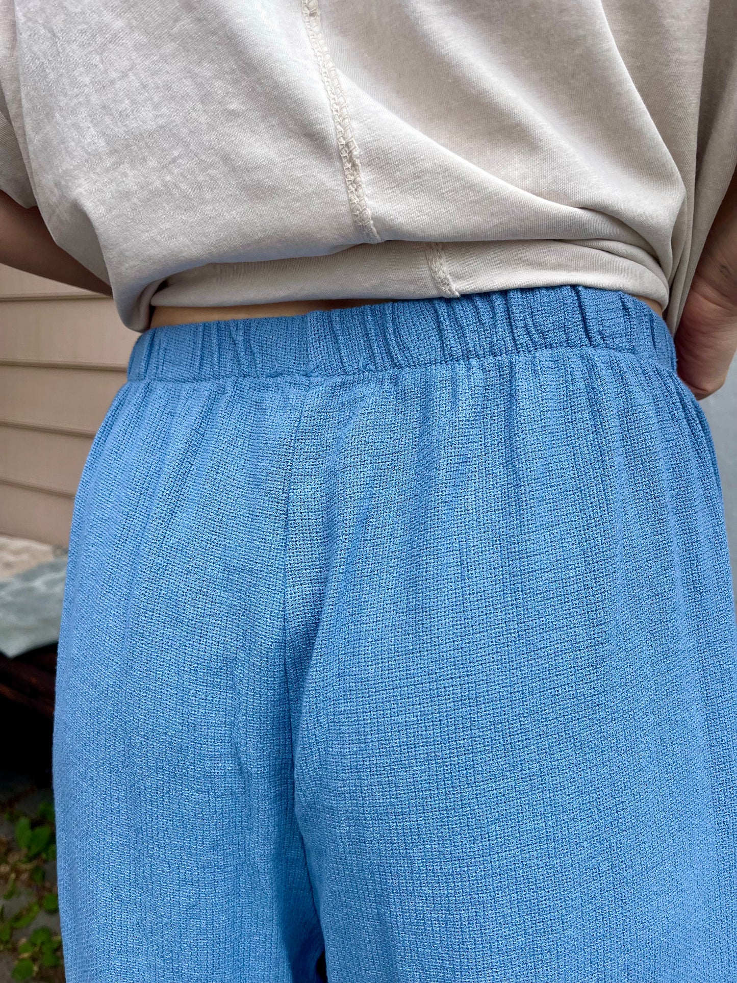 Linen pocket pant