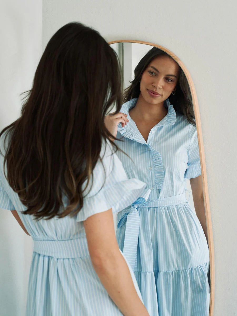 Nellie Soft Stripe Dress
