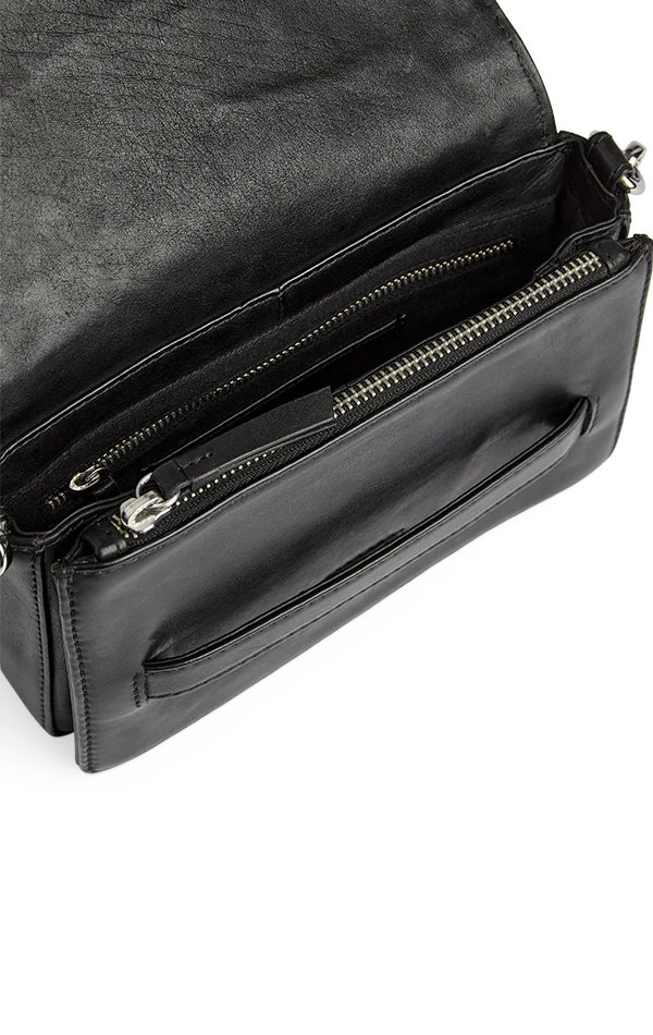 Vanya Crossbody Bag, Weave Black