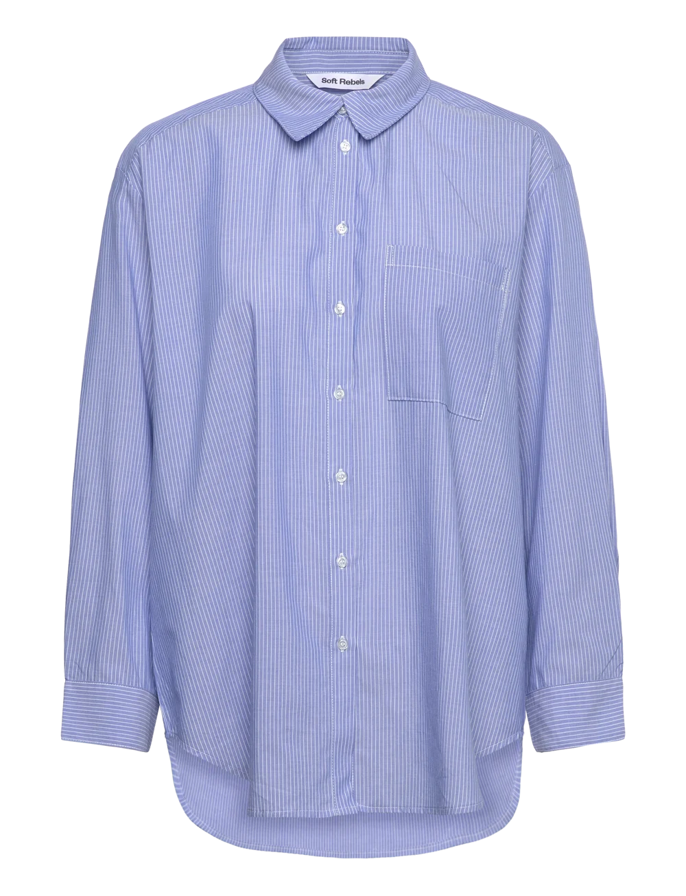 Veronica striped shirt Blå