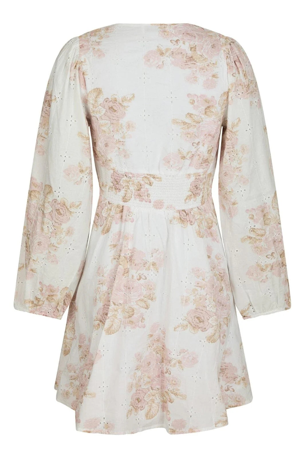 Milly emb rose dress dusty pink