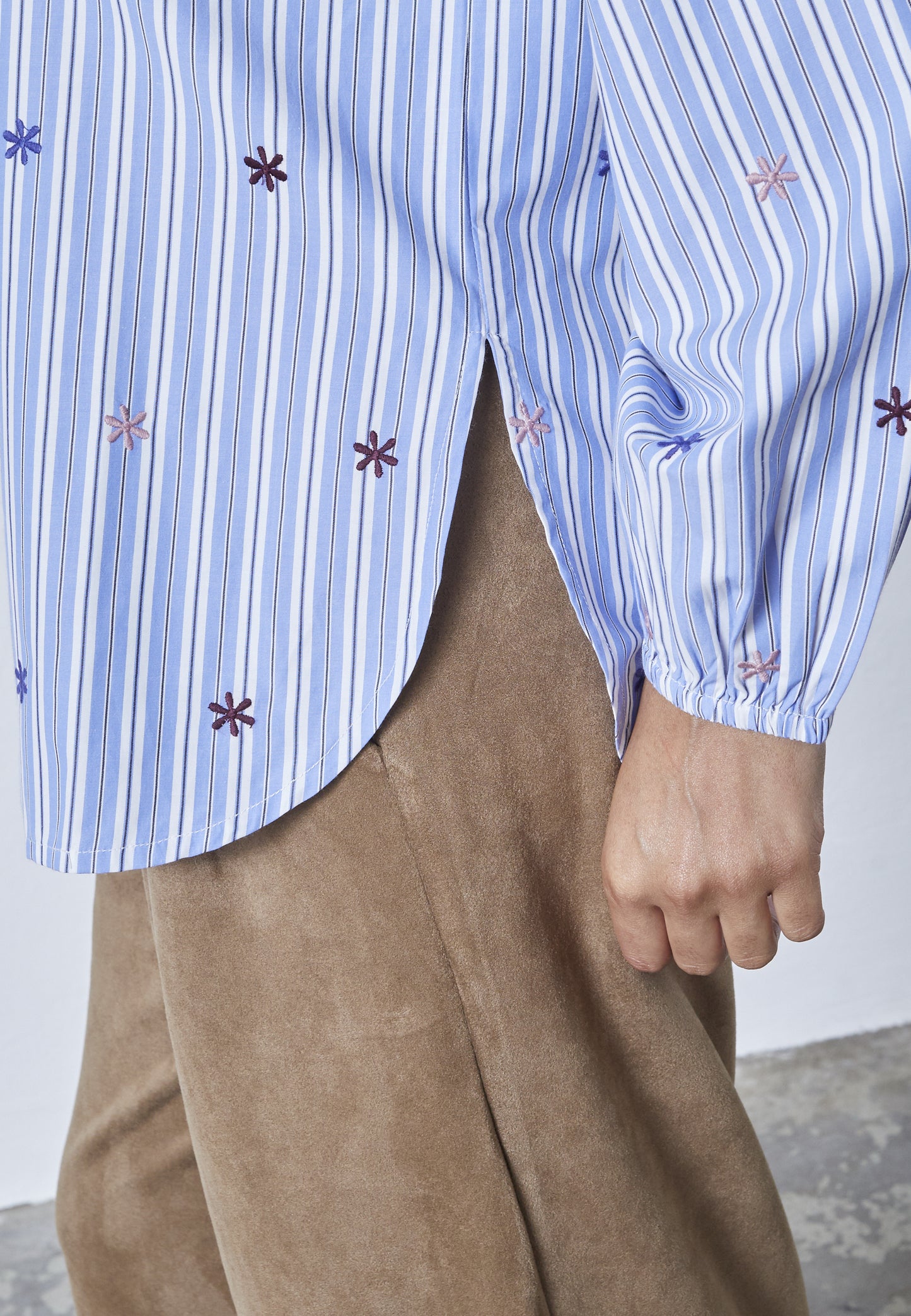 ISTEA Skjorte - Blue Stripe