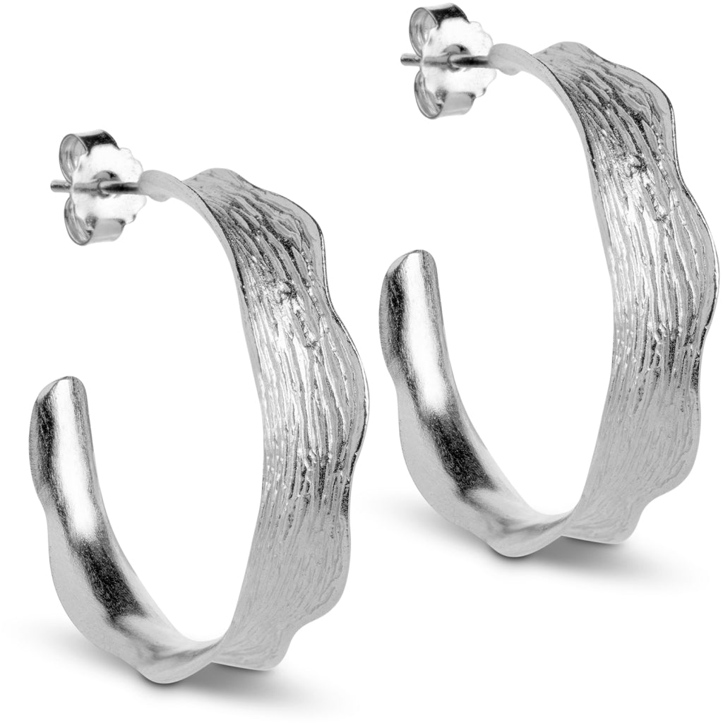 Hoops Ane Large-Silver