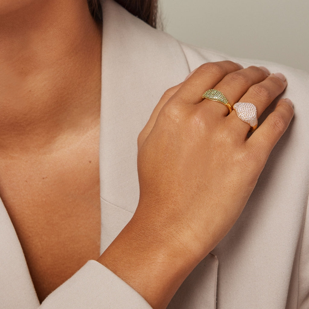 Ring Sparkling Mary-Green