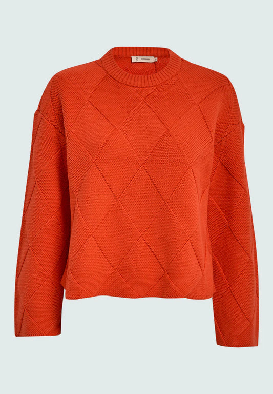 Fay o-neck pullover red