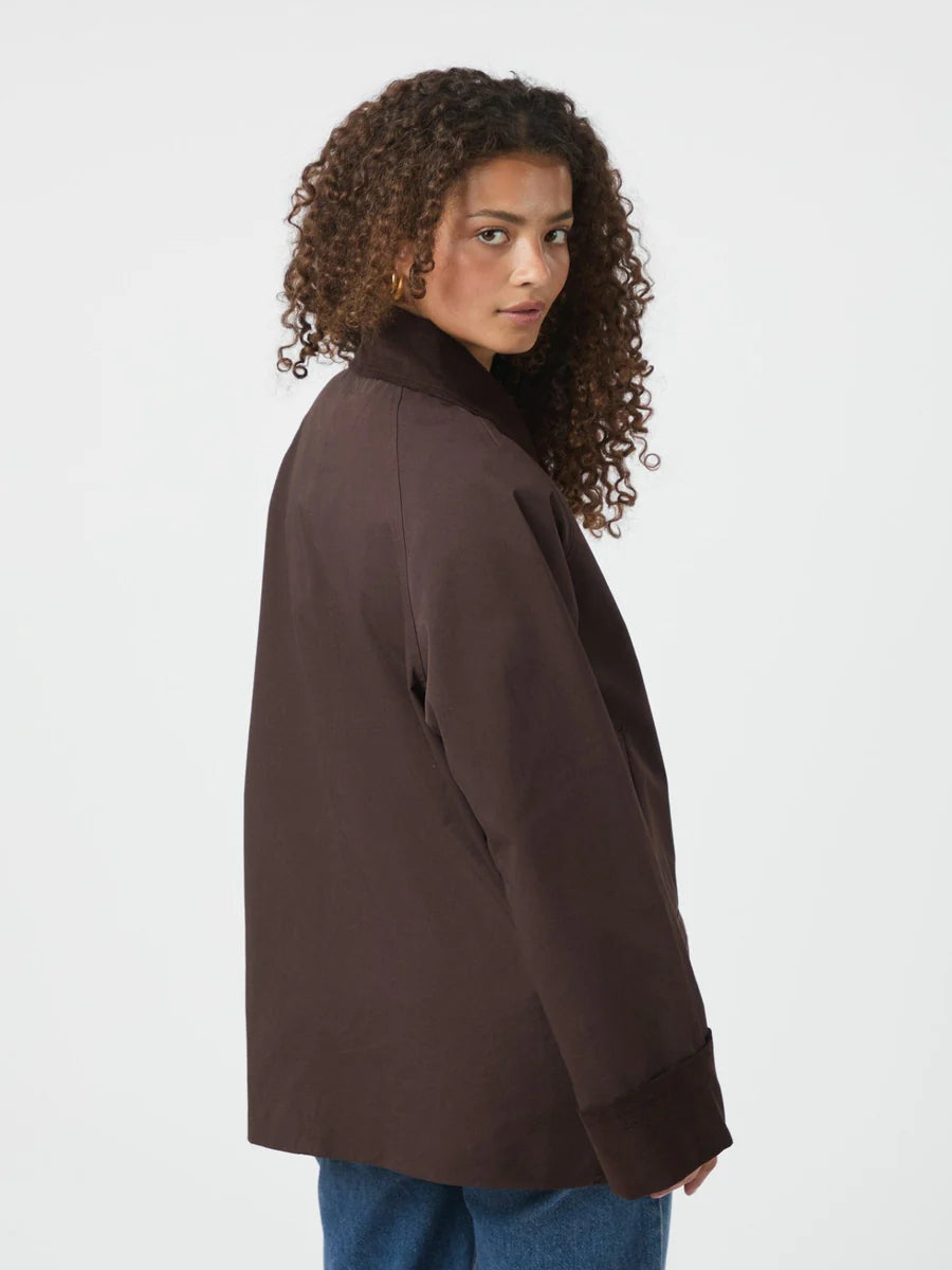 Anastacia Cord Jacket Brown