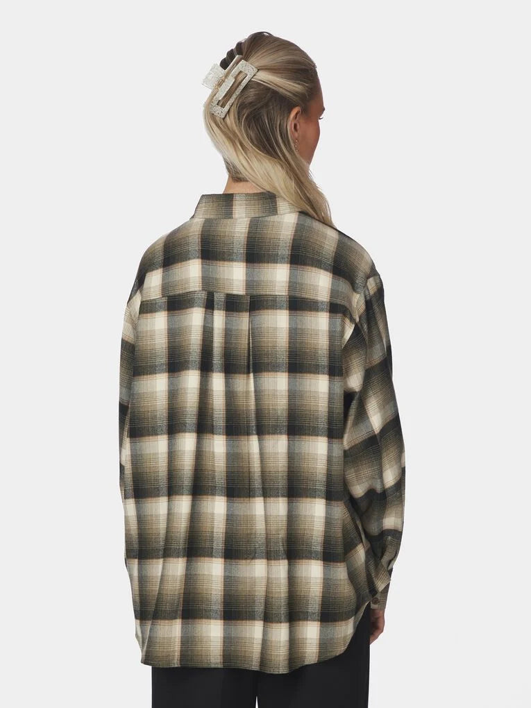 Dalma flannel check shirt
