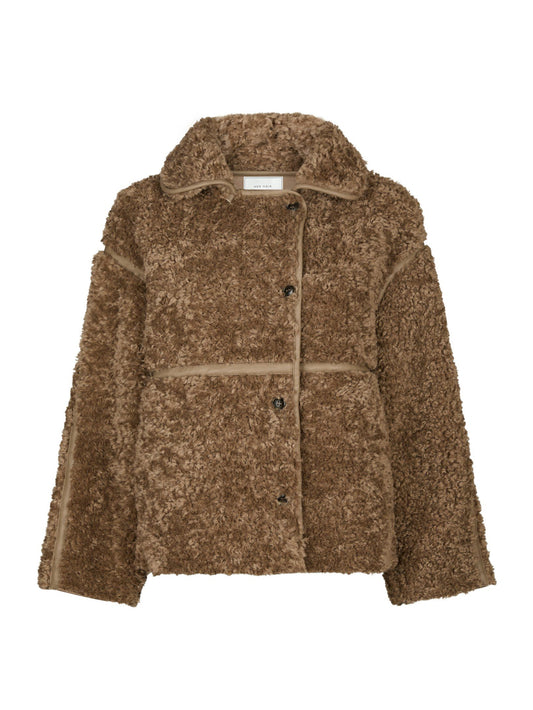 Castor faux fur jacket FORHÅNDSBESTILLING