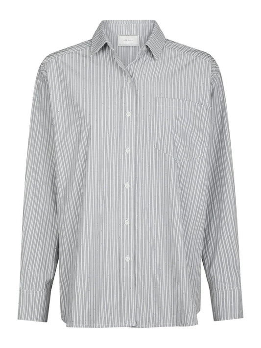 Dalma stripe stone shirt