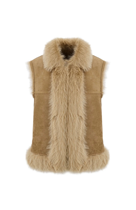 Suedette Bonded Caramel