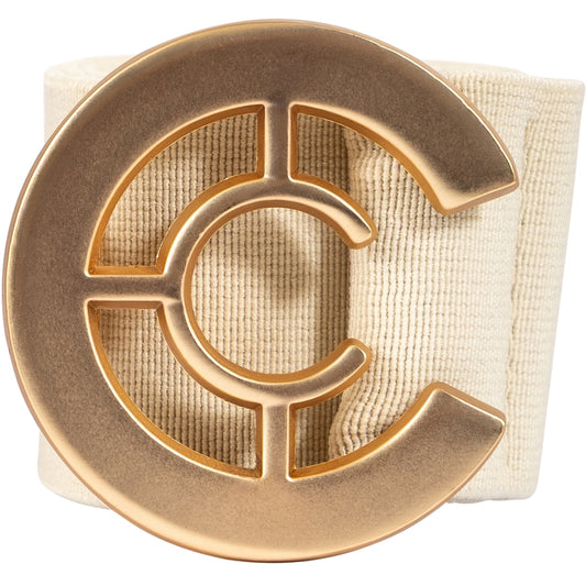 Logo Elastic Belt - creme