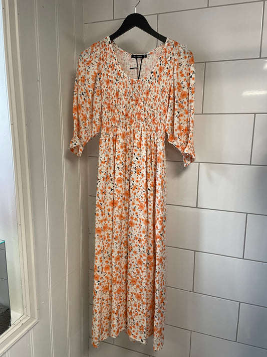 Flower smock dress