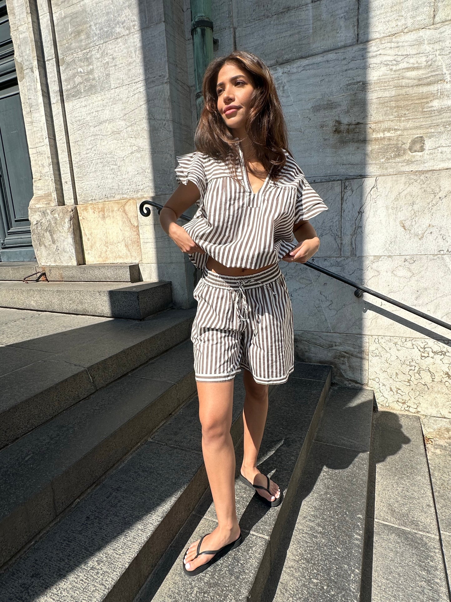 Lis brown stripe