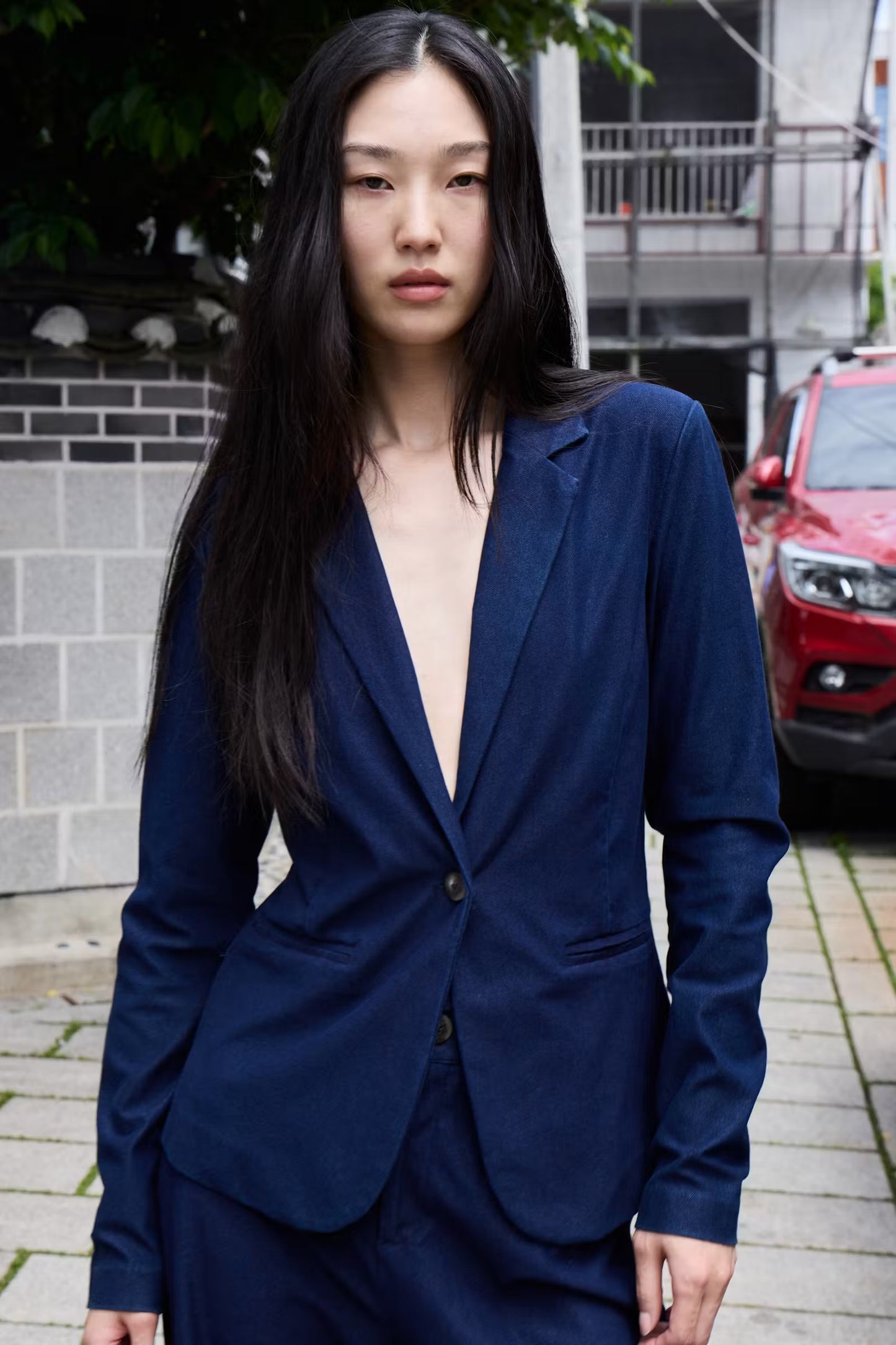 Kate denim blazer