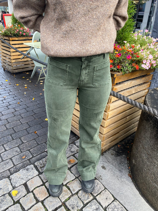 Pockets in front bukse Grønn FORHÅNDSORDRE