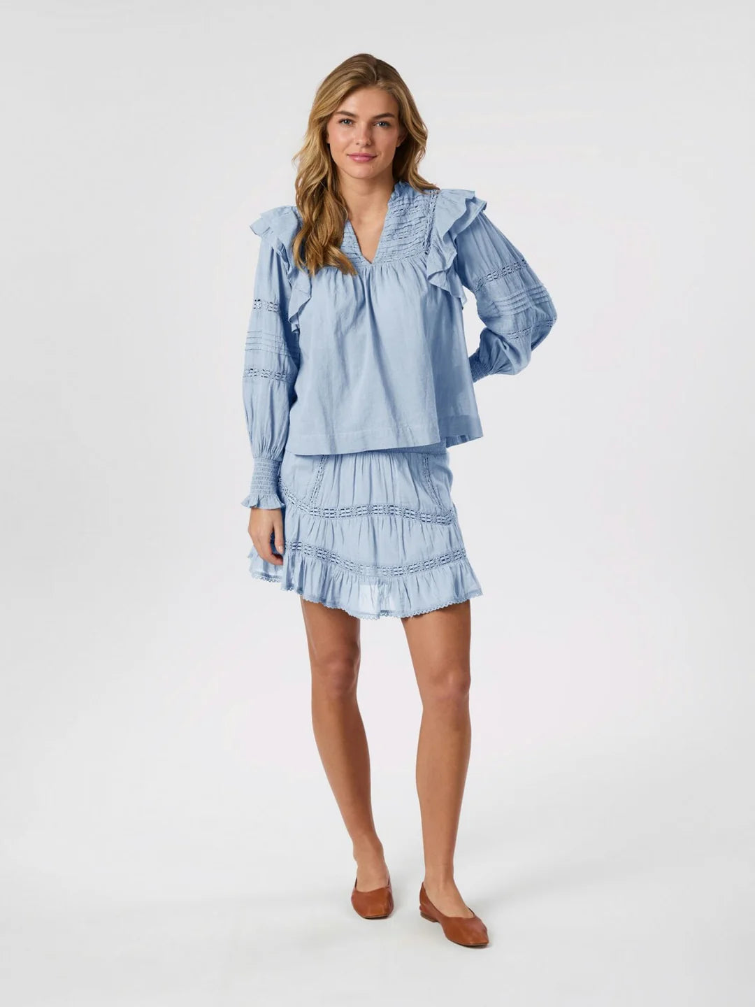 Mauri s voile blouse