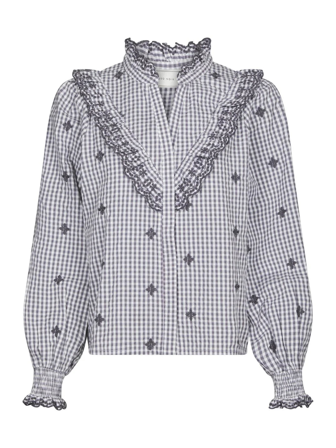 Degas Check Blouse