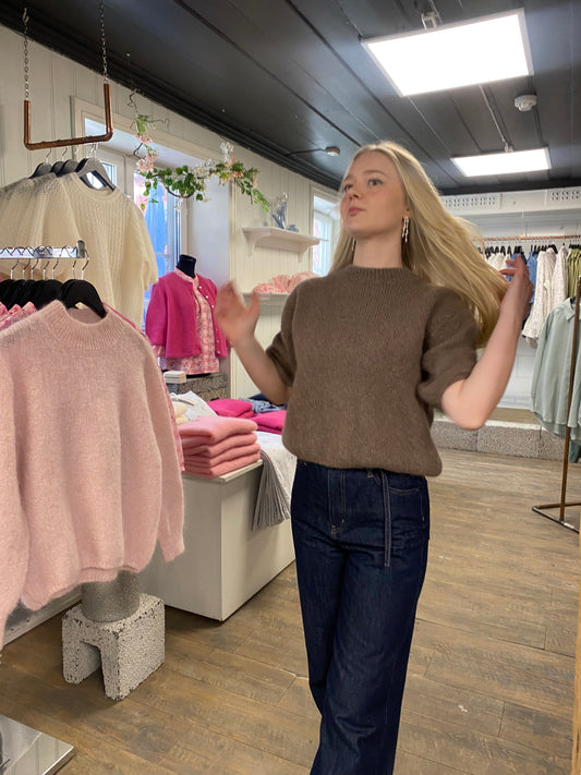 Mohair Alpaca Short Sleeve