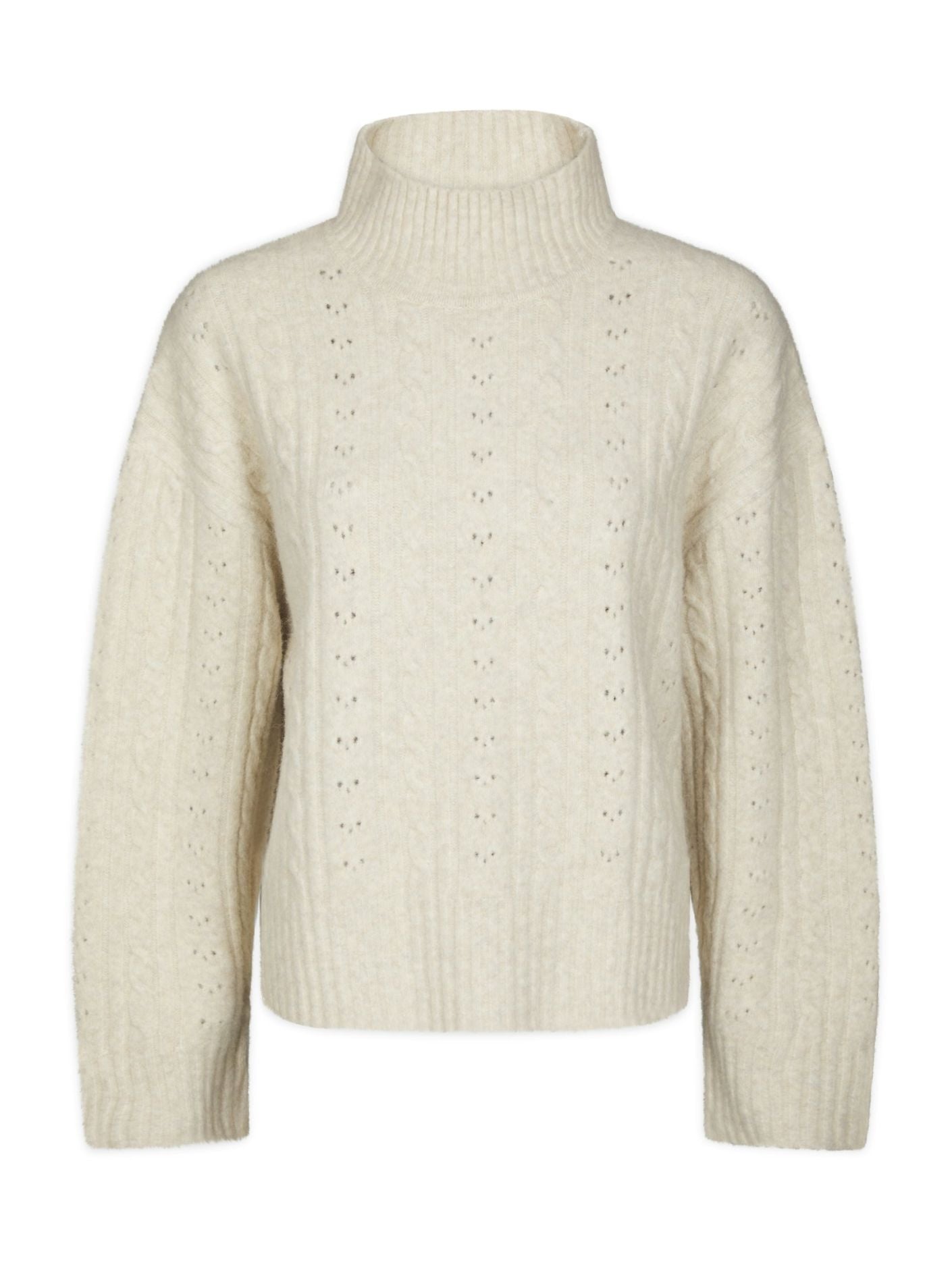 Anda Cable knit blouse