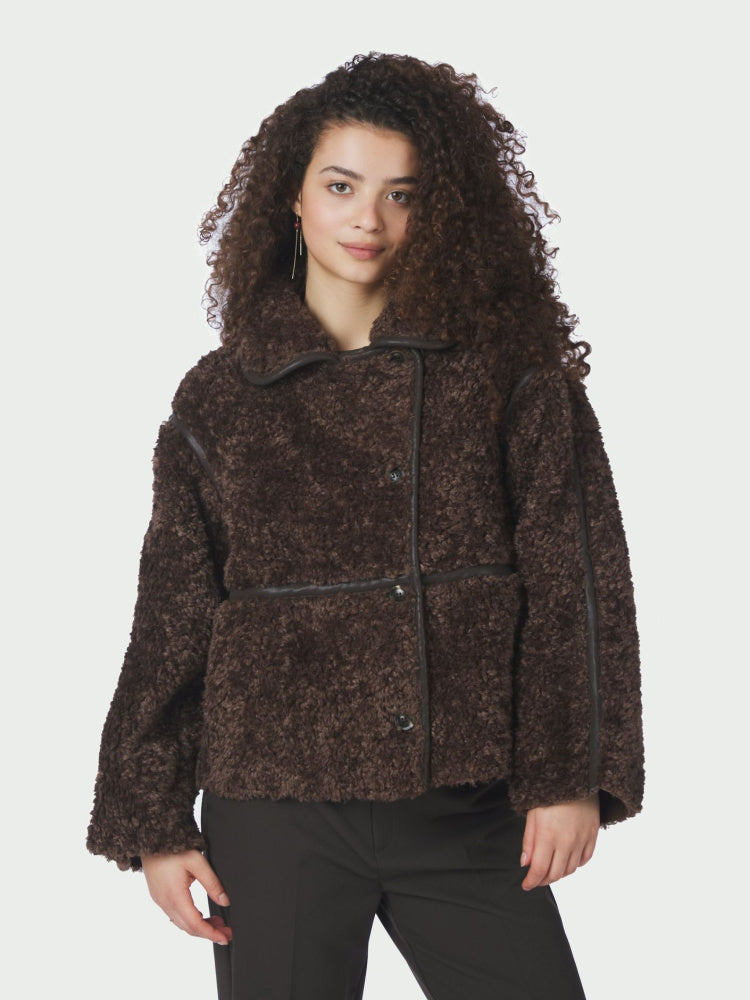 Castor Faux Fur Jacket
