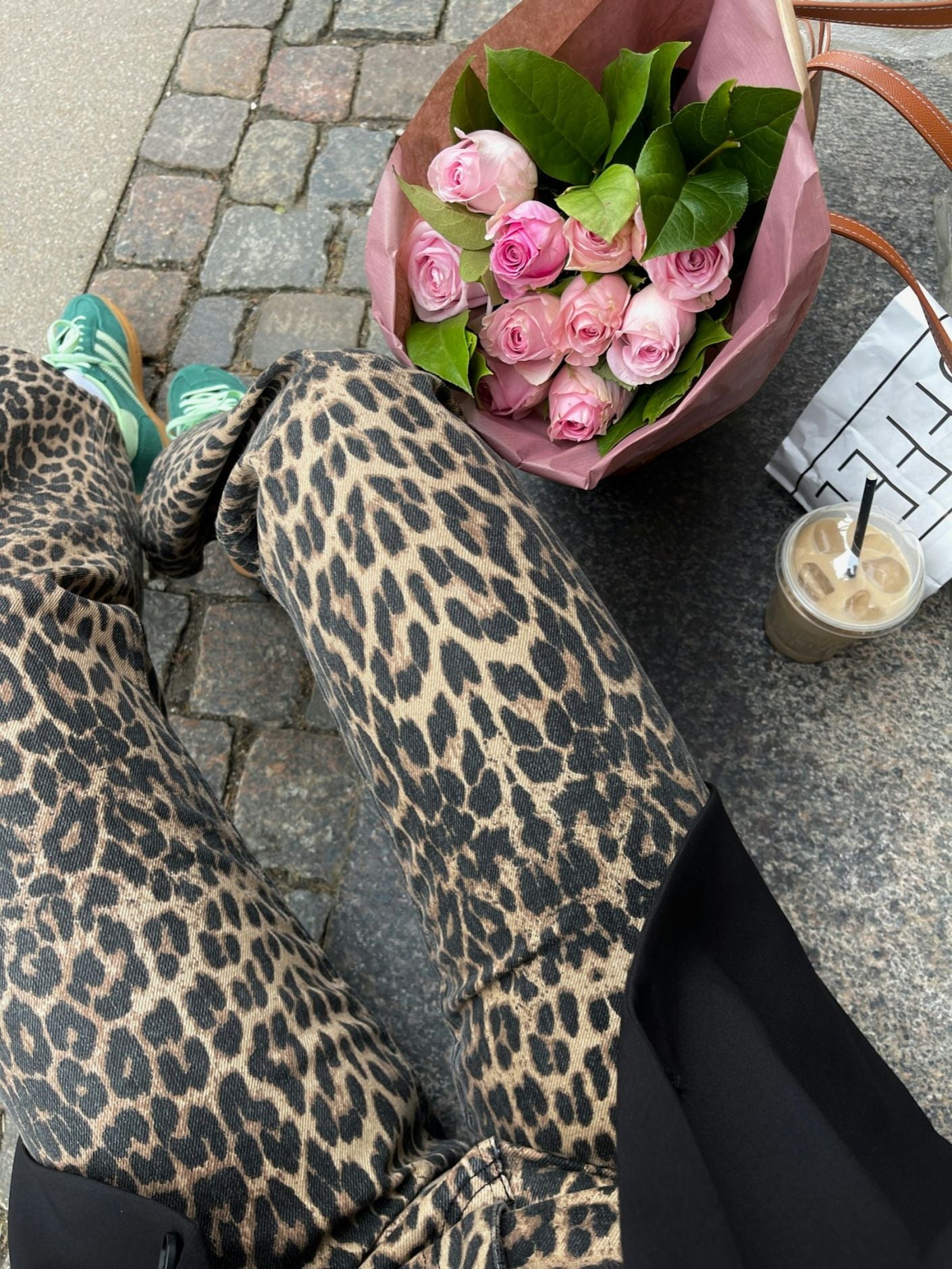 Simona Leopard pants