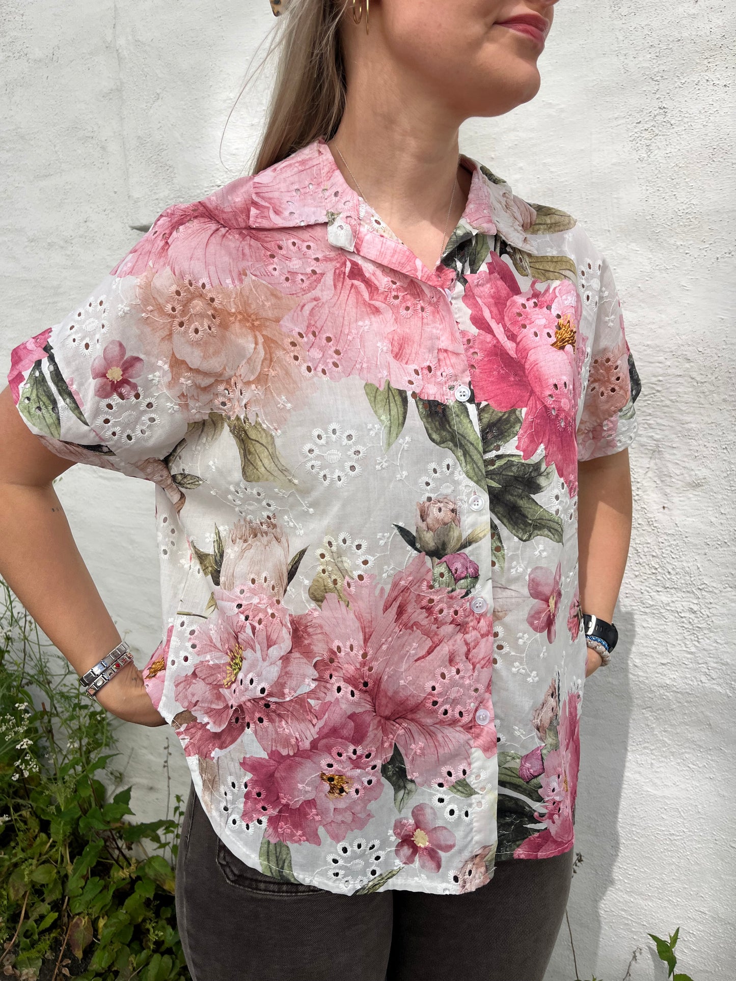 Cotton Flower Shirt