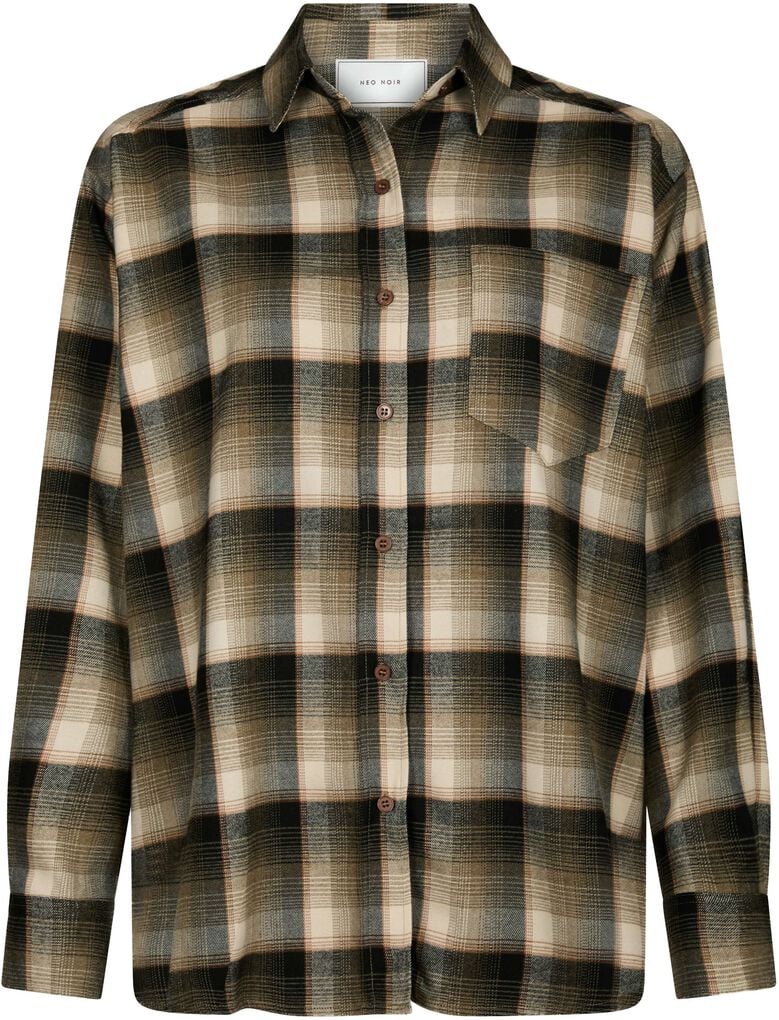 Dalma flannel check shirt