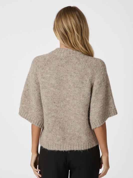 Benuta Fluffy knit cardigan - Beige