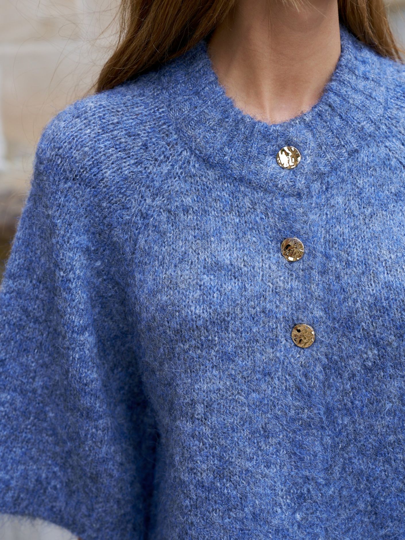 Benuta  Fluffy Knit Cardigan