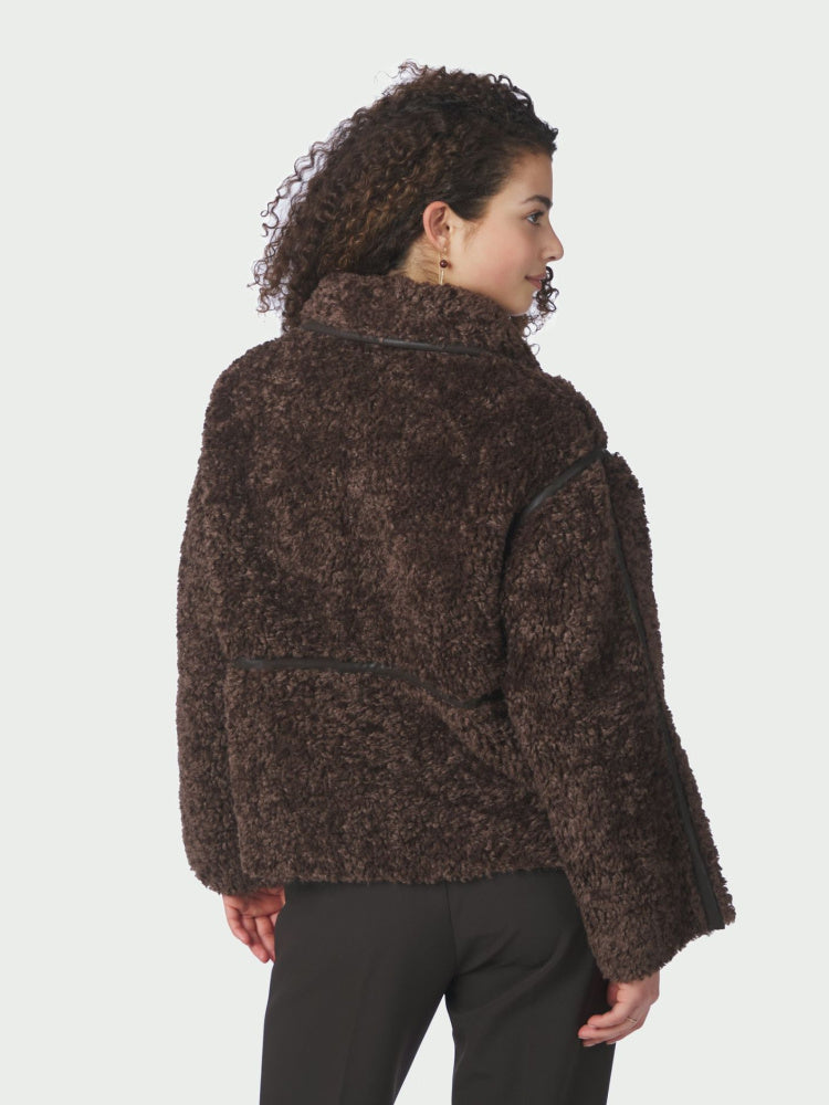 Castor Faux Fur Jacket