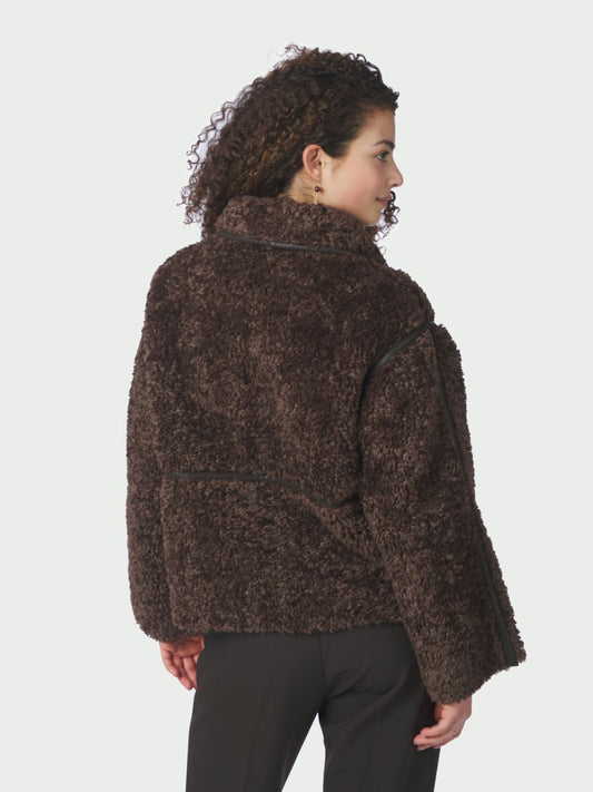 Castor Faux Fur Jacket